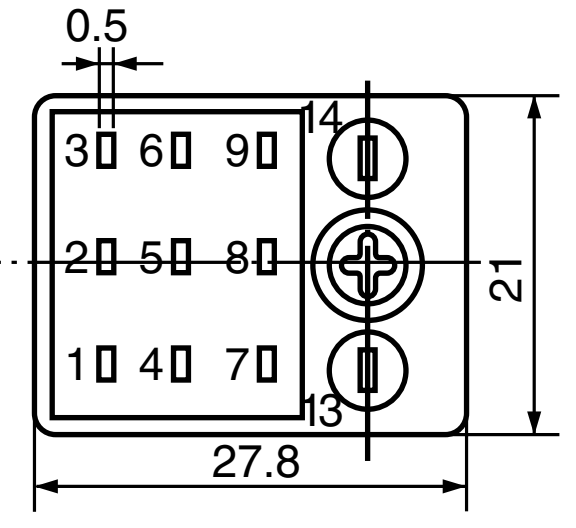 HH53PL 220VAC Automotive Power Relay Electromagnetic With LED Indicator 0