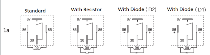 JD1912 Switch Model Automotive Power Relay 12v 70a 2