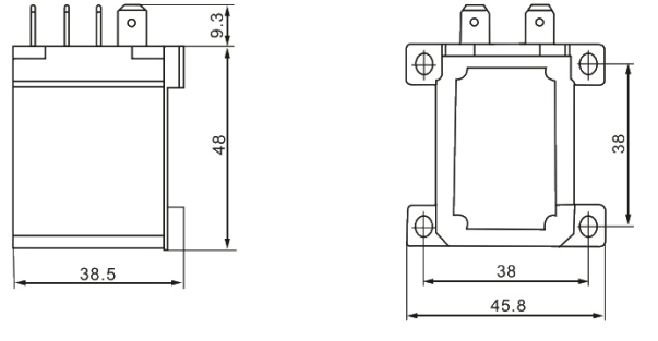 JQX-12F 1Z 35A 250VAC 28VDC Coil Automotive Relay 0