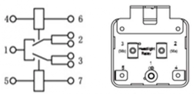 Auto Changeover 12vdc 40 Amp 8 Pins Relay For Peugeot 405 Universal Headlight Relay 2