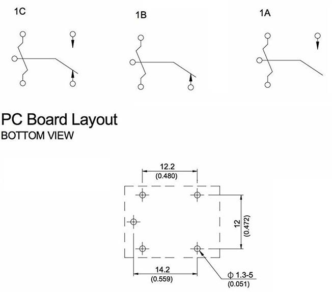 Micro  Powerful 12 Volt 10 Amp Relay 5 Pins Copper SPDT PCB Mount heavy duty automotive relay 2