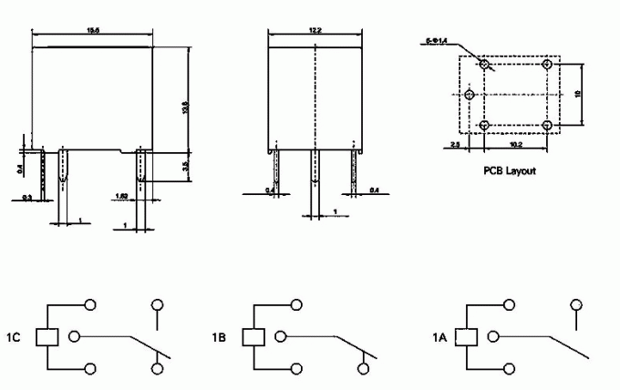 JQX-T78 5P 20A 12V Electrical PCB Electromagnetic Power Relay 0